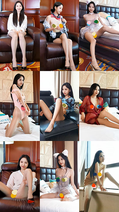 PANS 超人气学妹 禾禾 多种风格内衣私房摄影 1V