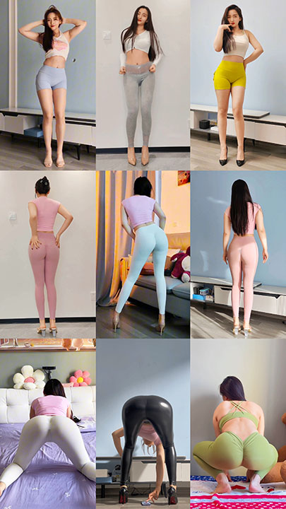 KS|妍妹 (舞出精彩屯妹) 瑜伽裤热裤热舞 27V