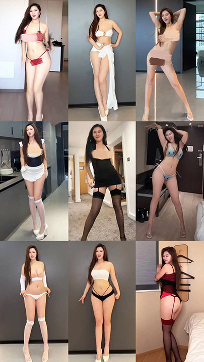 网红主播 沈樵老师 表情风骚动感抖音风热舞 48V/0.4G