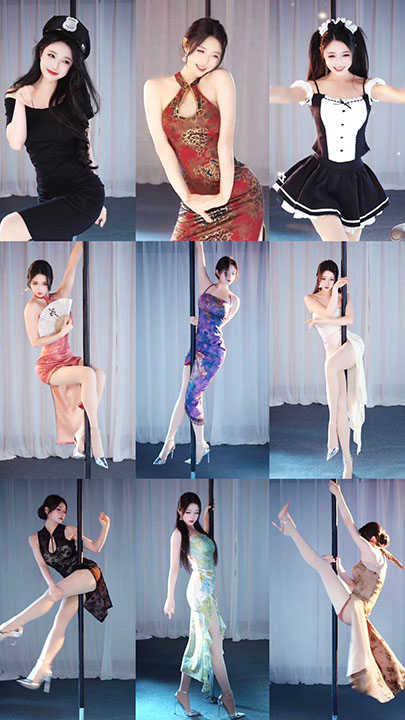 虎牙|坏空空 钢管舞蹈女神25年8~9月高清原版无水合集 84V/18.3G