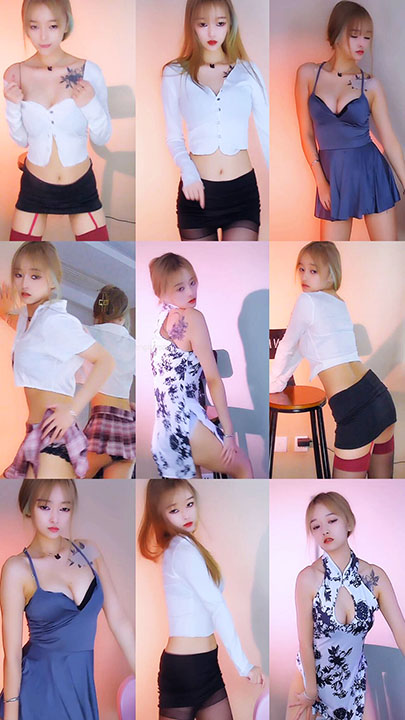 CC|安静不了 短裙黑丝极限热舞 5V/0.6G