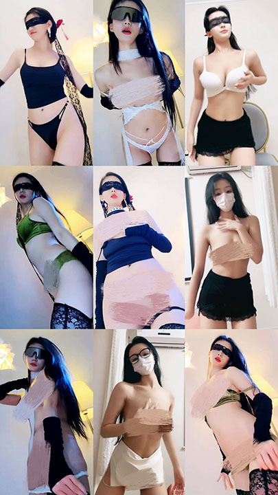 网红主播 月云边 性感御姐尺度热舞 17V/0.98G*