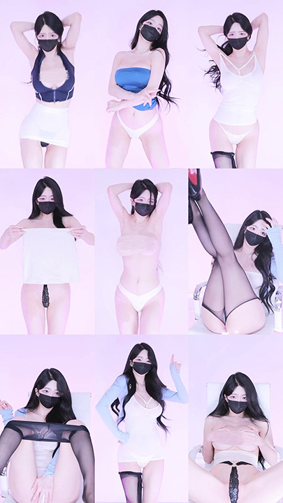 网红主播 元荷娜o111na 最新韩国BJ颜值主播性感诱惑热舞合集 5V/9.63G*